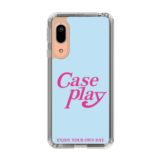 Slim Protection Case［ Original - ENJOY YOUR OWN DAY - Light Blue ］