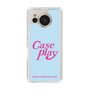 Slim Protection Case［ Original - ENJOY YOUR OWN DAY - Light Blue ］