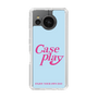 Slim Protection Case［ Original - ENJOY YOUR OWN DAY - Light Blue ］