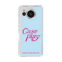 Slim Protection Case［ Original - ENJOY YOUR OWN DAY - Light Blue ］