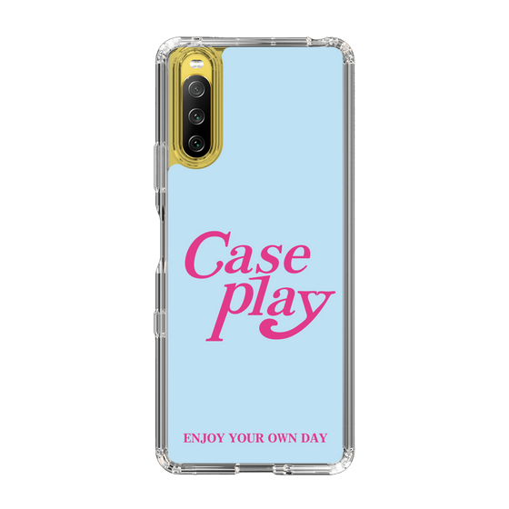 Slim Protection Case［ Original - ENJOY YOUR OWN DAY - Light Blue ］