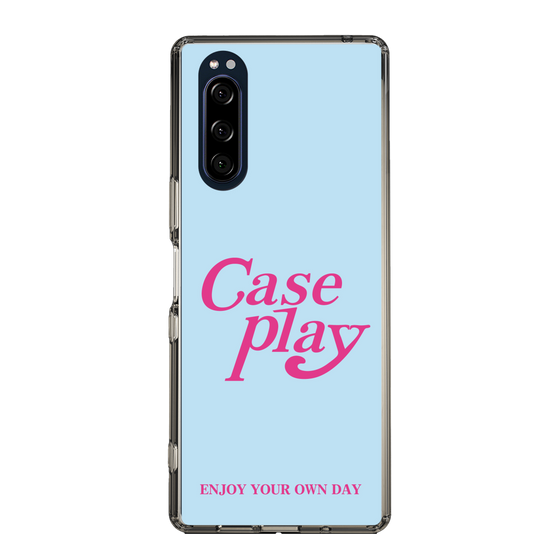 Slim Protection Case［ Original - ENJOY YOUR OWN DAY - Light Blue ］