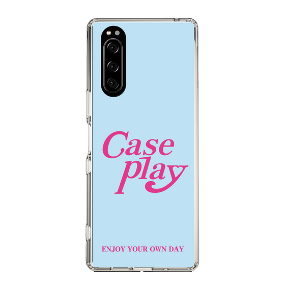 Slim Protection Case［ Original - ENJOY YOUR OWN DAY - Light Blue ］