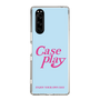 Slim Protection Case［ Original - ENJOY YOUR OWN DAY - Light Blue ］