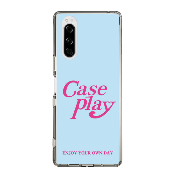 Slim Protection Case［ Original - ENJOY YOUR OWN DAY - Light Blue ］