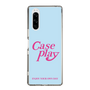 Slim Protection Case［ Original - ENJOY YOUR OWN DAY - Light Blue ］