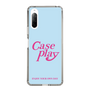 Slim Protection Case［ Original - ENJOY YOUR OWN DAY - Light Blue ］