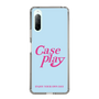 Slim Protection Case［ Original - ENJOY YOUR OWN DAY - Light Blue ］