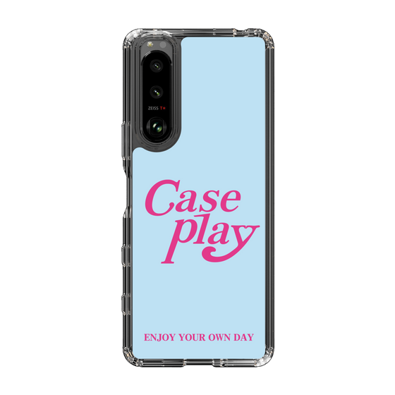 Slim Protection Case［ Original - ENJOY YOUR OWN DAY - Light Blue ］