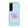 Slim Protection Case［ Original - ENJOY YOUR OWN DAY - Light Blue ］