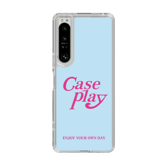Slim Protection Case［ Original - ENJOY YOUR OWN DAY - Light Blue ］