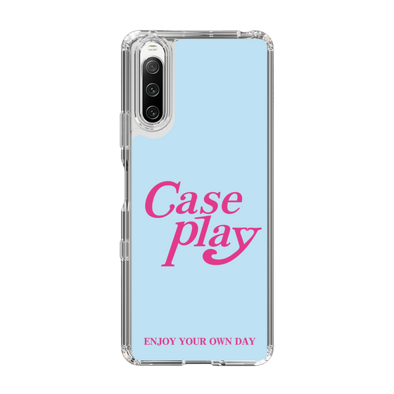 Slim Protection Case［ Original - ENJOY YOUR OWN DAY - Light Blue ］