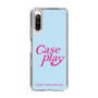 Slim Protection Case［ Original - ENJOY YOUR OWN DAY - Light Blue ］