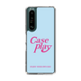 Slim Protection Case［ Original - ENJOY YOUR OWN DAY - Light Blue ］