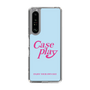 Slim Protection Case［ Original - ENJOY YOUR OWN DAY - Light Blue ］
