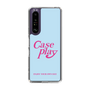 Slim Protection Case［ Original - ENJOY YOUR OWN DAY - Light Blue ］