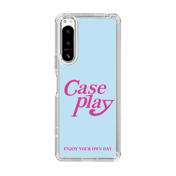 Slim Protection Case［ Original - ENJOY YOUR OWN DAY - Light Blue ］