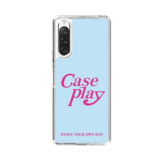 Slim Protection Case［ Original - ENJOY YOUR OWN DAY - Light Blue ］