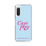 Slim Protection Case［ Original - ENJOY YOUR OWN DAY - Light Blue ］