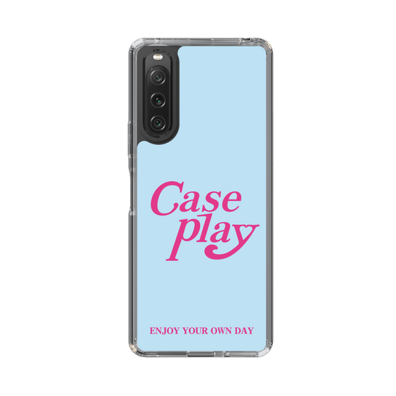 Slim Protection Case［ Original - ENJOY YOUR OWN DAY - Light Blue ］