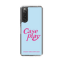 Slim Protection Case［ Original - ENJOY YOUR OWN DAY - Light Blue ］