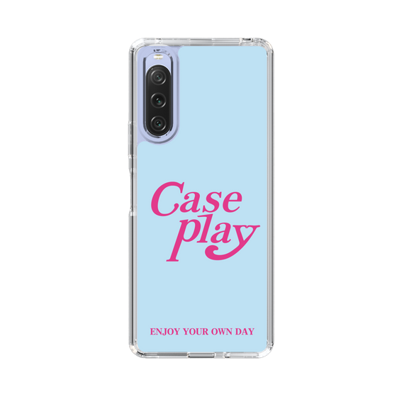Slim Protection Case［ Original - ENJOY YOUR OWN DAY - Light Blue ］