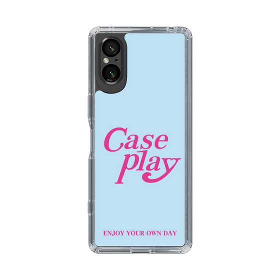 Slim Protection Case［ Original - ENJOY YOUR OWN DAY - Light Blue ］