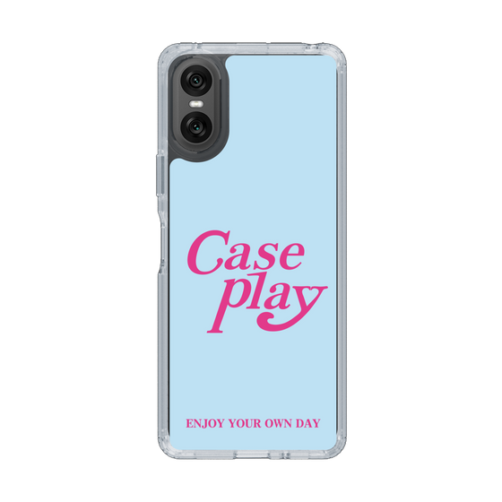 Slim Protection Case［ Original - ENJOY YOUR OWN DAY - Light Blue ］
