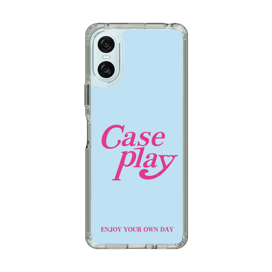 Slim Protection Case［ Original - ENJOY YOUR OWN DAY - Light Blue ］