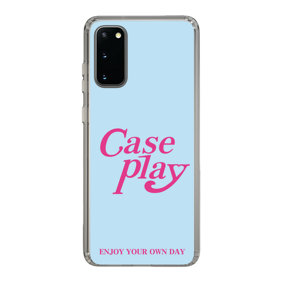 Slim Protection Case［ Original - ENJOY YOUR OWN DAY - Light Blue ］