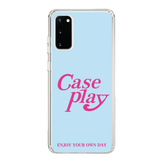 Slim Protection Case［ Original - ENJOY YOUR OWN DAY - Light Blue ］
