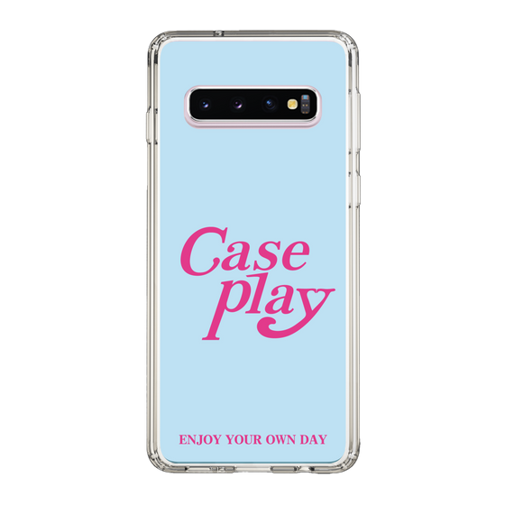 Slim Protection Case［ Original - ENJOY YOUR OWN DAY - Light Blue ］