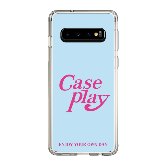 Slim Protection Case［ Original - ENJOY YOUR OWN DAY - Light Blue ］