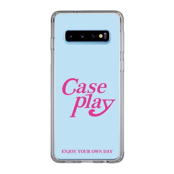 Slim Protection Case［ Original - ENJOY YOUR OWN DAY - Light Blue ］