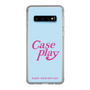 Slim Protection Case［ Original - ENJOY YOUR OWN DAY - Light Blue ］