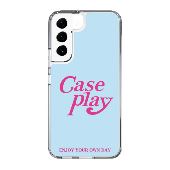 Slim Protection Case［ Original - ENJOY YOUR OWN DAY - Light Blue ］