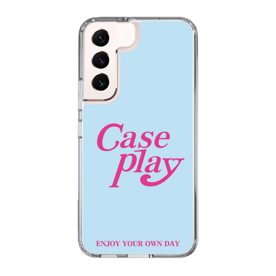 Slim Protection Case［ Original - ENJOY YOUR OWN DAY - Light Blue ］