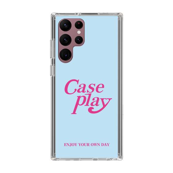 Slim Protection Case［ Original - ENJOY YOUR OWN DAY - Light Blue ］