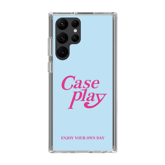 Slim Protection Case［ Original - ENJOY YOUR OWN DAY - Light Blue ］