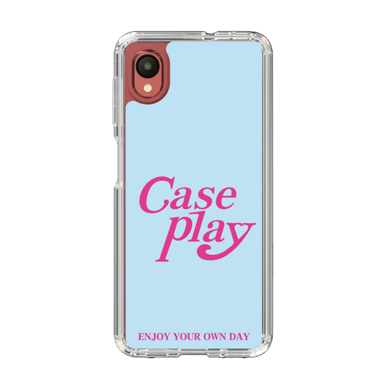 Slim Protection Case［ Original - ENJOY YOUR OWN DAY - Light Blue ］