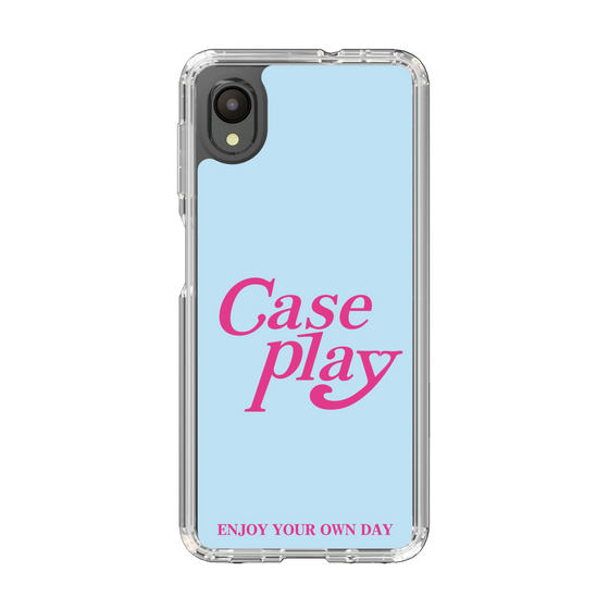 Slim Protection Case［ Original - ENJOY YOUR OWN DAY - Light Blue ］
