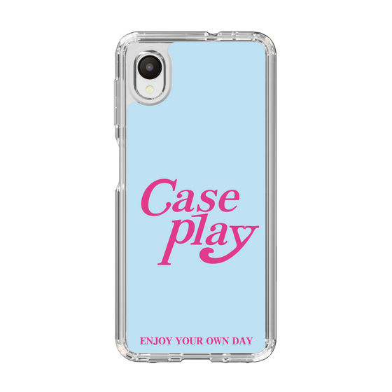 Slim Protection Case［ Original - ENJOY YOUR OWN DAY - Light Blue ］