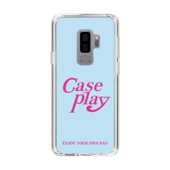 Slim Protection Case［ Original - ENJOY YOUR OWN DAY - Light Blue ］