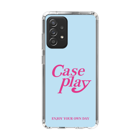 Slim Protection Case［ Original - ENJOY YOUR OWN DAY - Light Blue ］