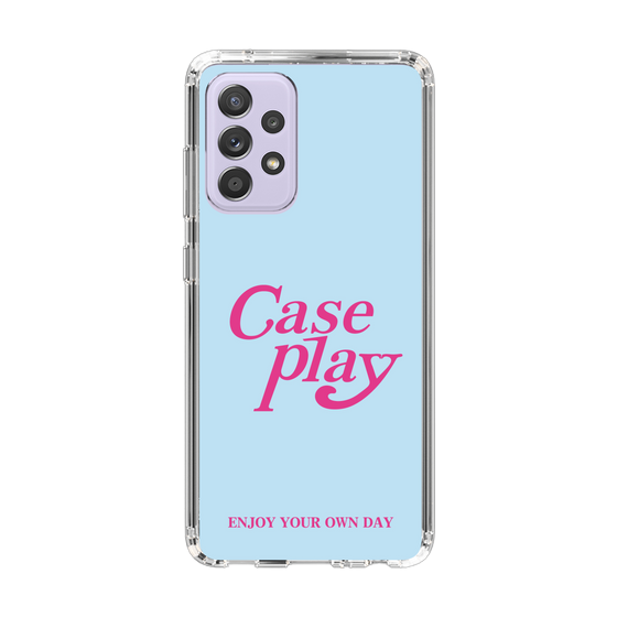 Slim Protection Case［ Original - ENJOY YOUR OWN DAY - Light Blue ］