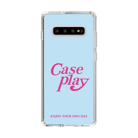 Slim Protection Case［ Original - ENJOY YOUR OWN DAY - Light Blue ］