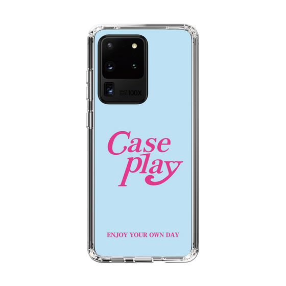 Slim Protection Case［ Original - ENJOY YOUR OWN DAY - Light Blue ］