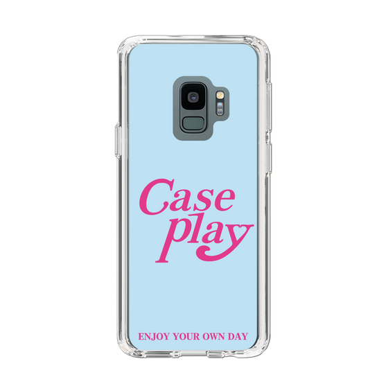 Slim Protection Case［ Original - ENJOY YOUR OWN DAY - Light Blue ］