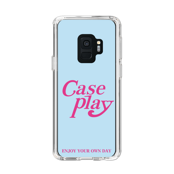 Slim Protection Case［ Original - ENJOY YOUR OWN DAY - Light Blue ］