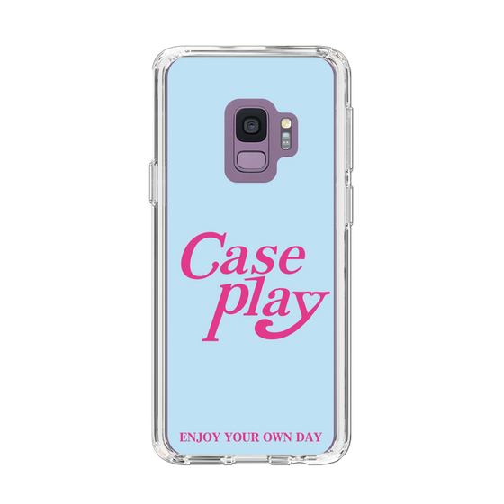 Slim Protection Case［ Original - ENJOY YOUR OWN DAY - Light Blue ］